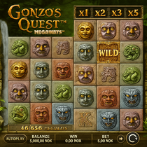 Staxino - Gonzo's Quest Megaways Slot Game