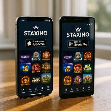Staxino - Mobile Browser Gaming - iOS og Android